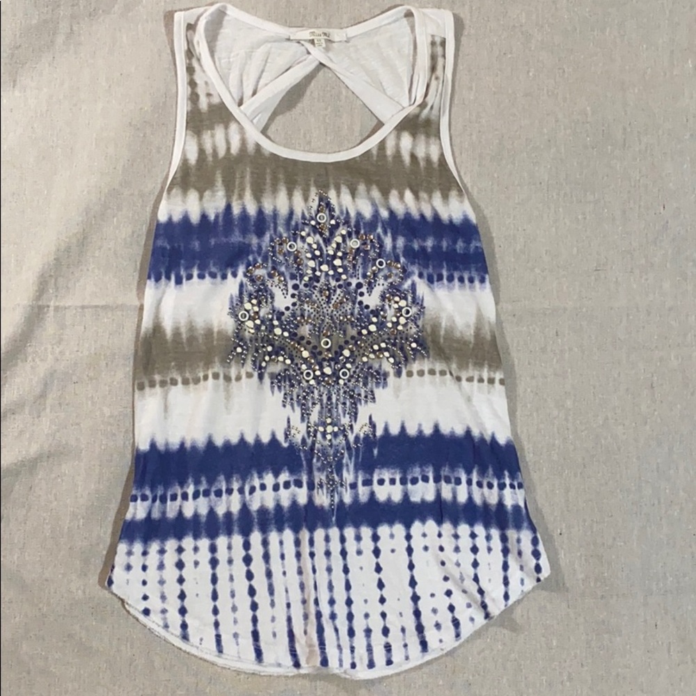 Miss Me Twist Back Tank Top